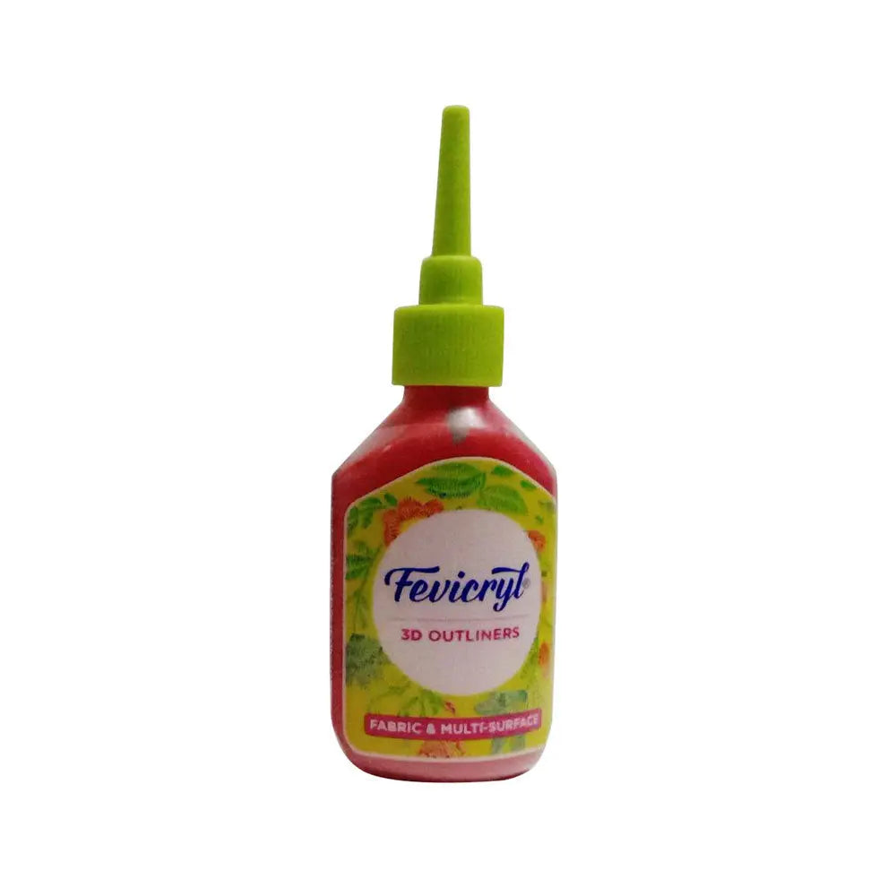 Pidilite Fevicryl 3D Outliners Fabric & Multi-Surface (Loose Colours) Pidilite